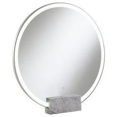 Jocelyn Silver Table Mirror - furniture place usa