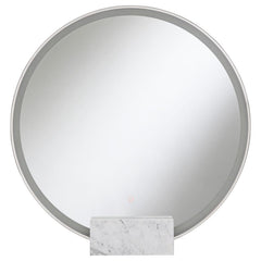 Jocelyn Silver Table Mirror - furniture place usa