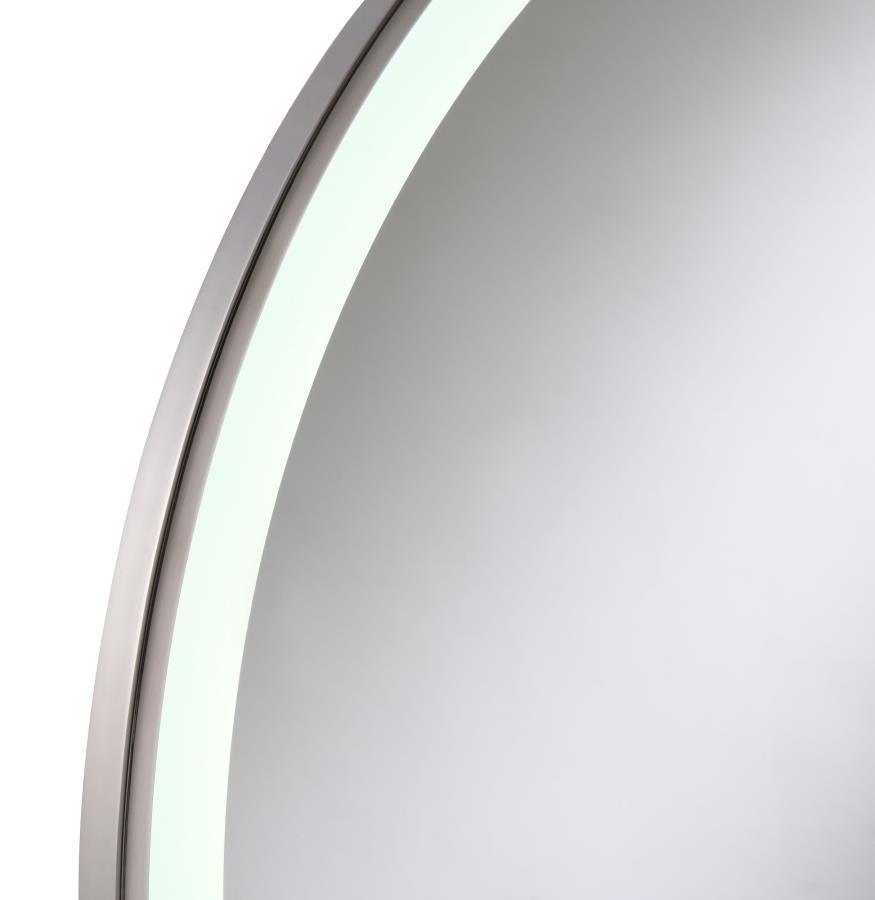 Jocelyn Silver Table Mirror - furniture place usa