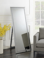 Giddish Silver Standing Mirror - furniture place usa