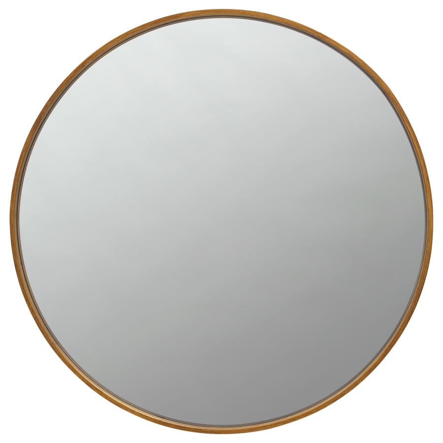 O'malley Gold Wall Mirror - furniture place usa