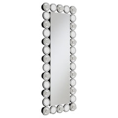 Aghes Silver Wall Mirror - furniture place usa