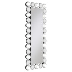 Aghes Silver Wall Mirror - furniture place usa