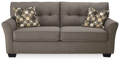 Tibbee Sofa and Loveseat with Chaise - furniture place usa