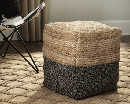 Sweed Valley Pouf - furniture place usa
