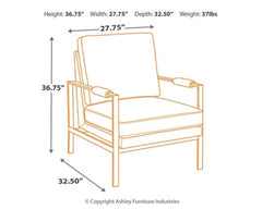 Peacemaker Accent Chair - furniture place usa