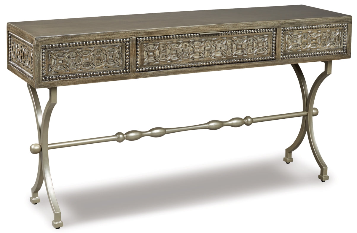 Quinnland Sofa/Console Table - furniture place usa