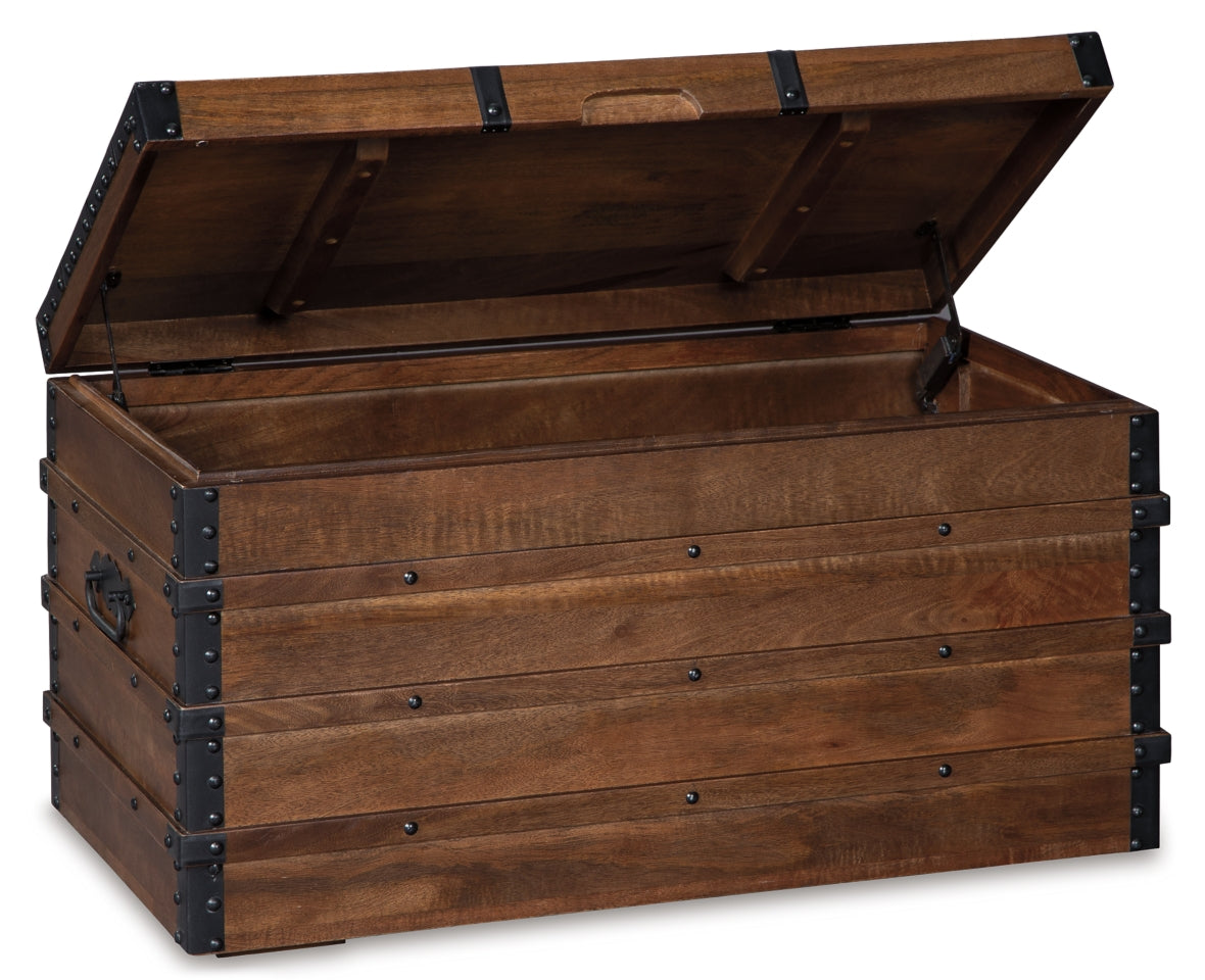 Kettleby Storage Trunk - furniture place usa