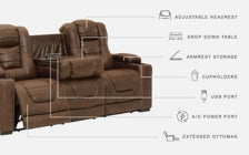 Owner's Box Power Reclining Sofa - furniture place usa