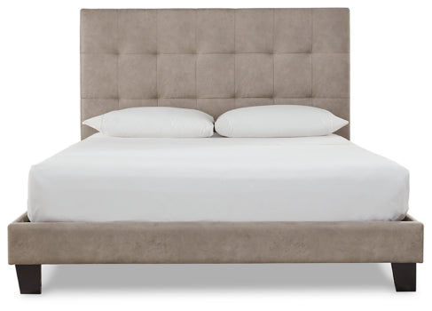 Adelloni Queen Upholstered Bed - furniture place usa