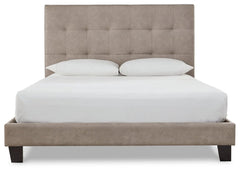 Adelloni Queen Upholstered Bed - furniture place usa