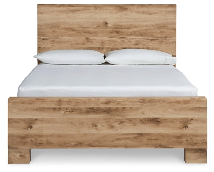 Hyanna Queen Panel Bed - furniture place usa