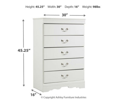 Anarasia Chest of Drawers - furniture place usa