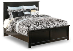 Maribel Queen Panel Bed with Dresser, Mirror and 2 Nightstands - furniture place usa