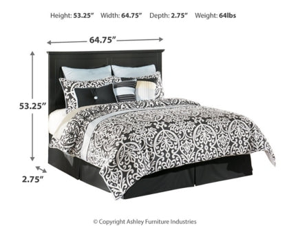 Maribel Queen/Full Panel Headboard Bed with Dresser - furniture place usa