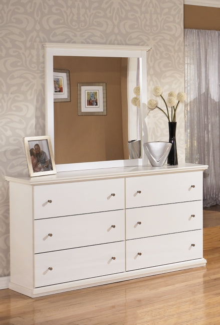 Bostwick Shoals Dresser and Mirror - furniture place usa