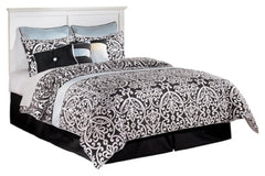 Bostwick Shoals Queen/Full Panel Headboard Bed with Mirrored Dresser - PKG002731 - furniture place usa