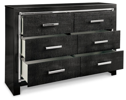 Kaydell King Upholstered Panel Bed with Dresser - PKG014227 - furniture place usa
