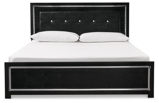 Kaydell King Upholstered Panel Bed - furniture place usa