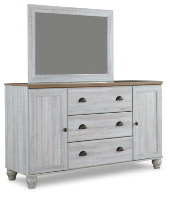 Haven Bay Dresser and Mirror - furniture place usa