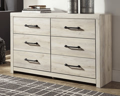Cambeck Twin Panel Bed with 4 Storage Drawers with Dresser - furniture place usa