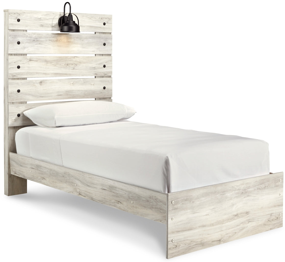 Cambeck Twin Panel Bed with Dresser - furniture place usa