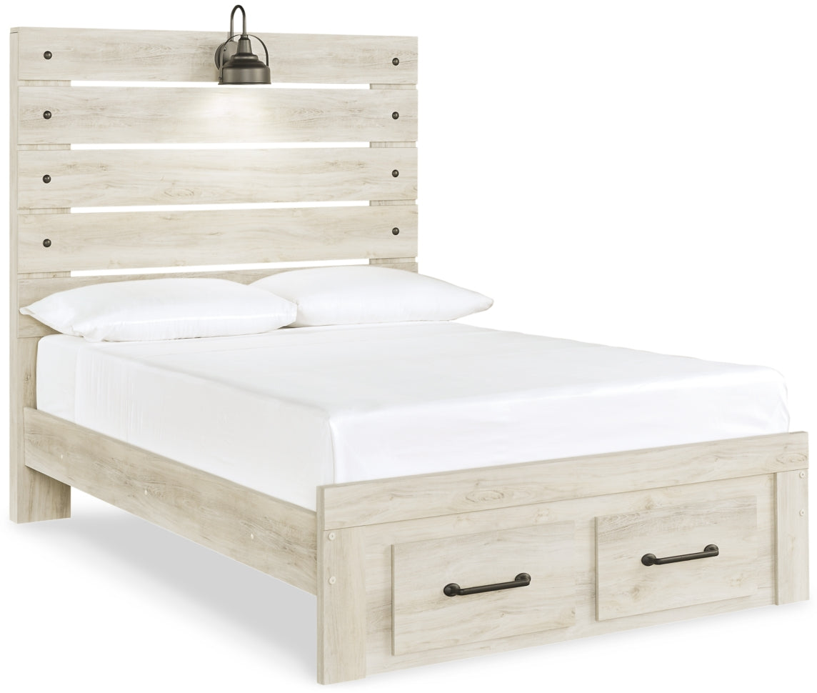 Cambeck King Panel Bed with 2 Storage Drawers with Dresser - PKG003043 - furniture place usa