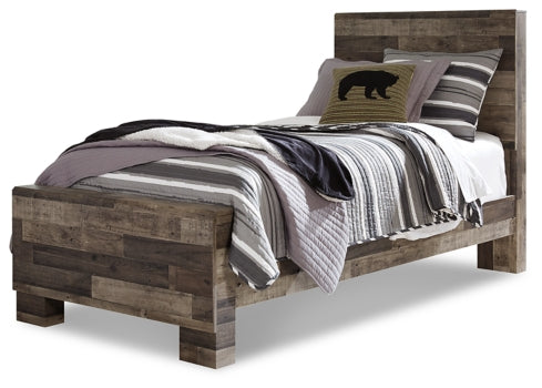 Derekson Twin Panel Bed with Dresser - furniture place usa
