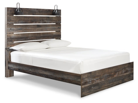 Drystan Queen Panel Bed - furniture place usa