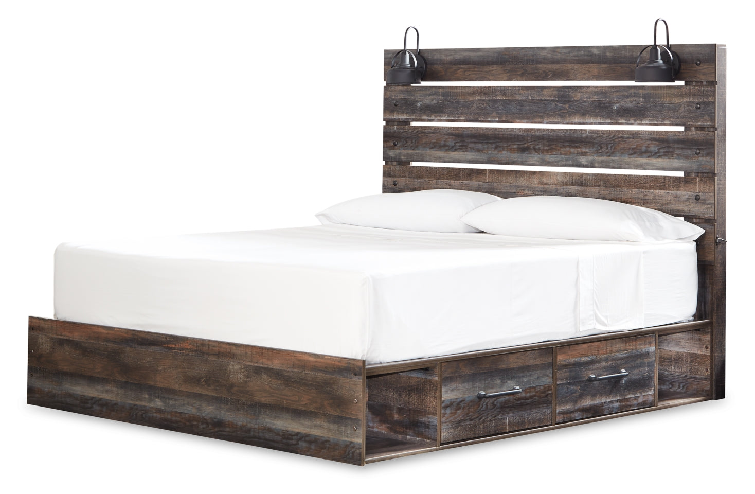 Drystan King Panel Bed with Dresser - furniture place usa