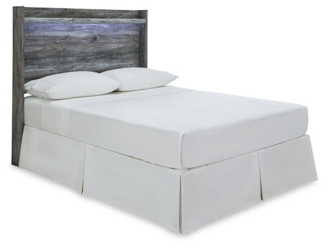 Baystorm Full Panel Headboard Bed with Dresser - furniture place usa