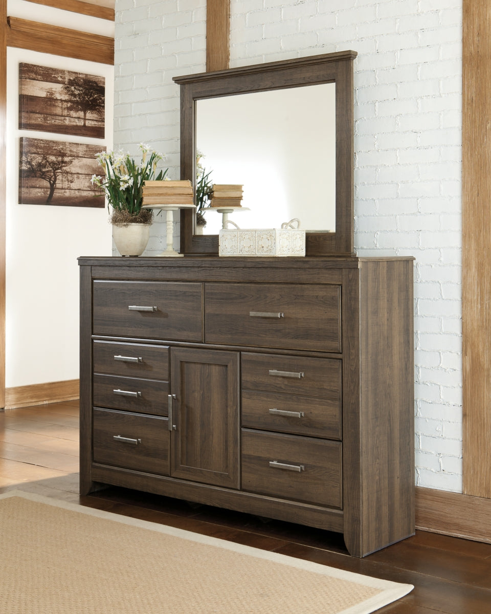 Juararo Dresser and Mirror - furniture place usa