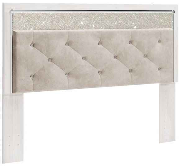 Altyra King Panel Headboard Bed with Dresser - furniture place usa