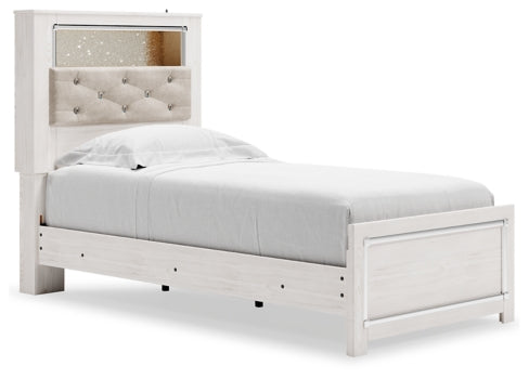 Altyra Twin Panel Bookcase Bed with Dresser - furniture place usa