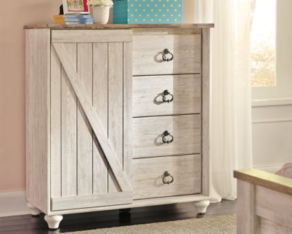 Willowton Dressing Chest - furniture place usa