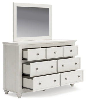 Grantoni Dresser and Mirror - furniture place usa