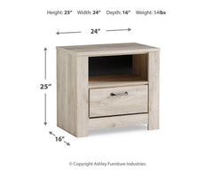 Bellaby Nightstand - furniture place usa