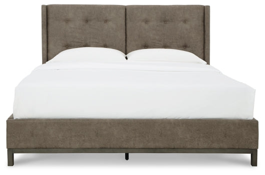 Wittland King Upholstered Panel Bed - furniture place usa
