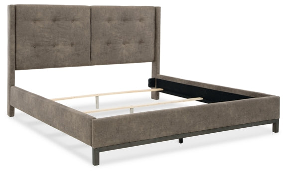 Wittland King Upholstered Panel Bed - furniture place usa