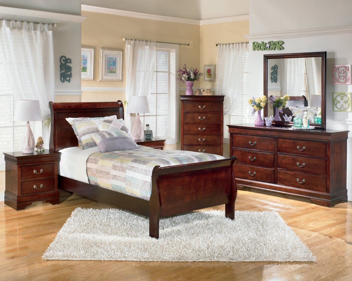 Alisdair Queen Sleigh Bed - furniture place usa