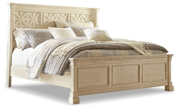 Bolanburg Queen Panel Bed with 2 Nightstands - furniture place usa