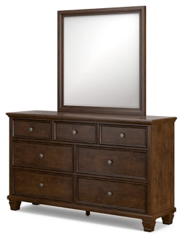 Danabrin Dresser and Mirror - furniture place usa