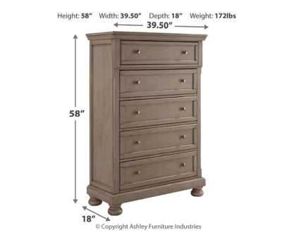Lettner Chest of Drawers - furniture place usa