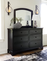 Chylanta Dresser and Mirror - furniture place usa
