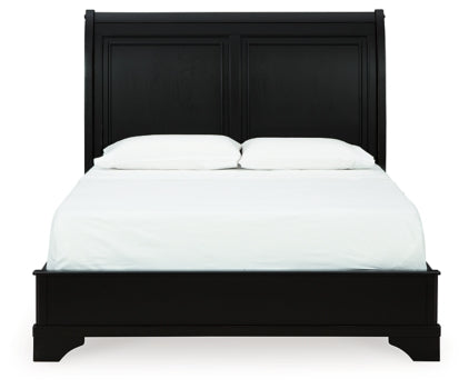 Chylanta Queen Sleigh Bed - furniture place usa
