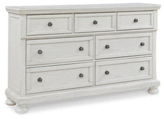 Robbinsdale Dresser and Mirror - furniture place usa