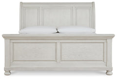 Robbinsdale King Sleigh Bed - furniture place usa