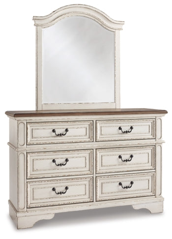 Realyn Dresser and Mirror - furniture place usa