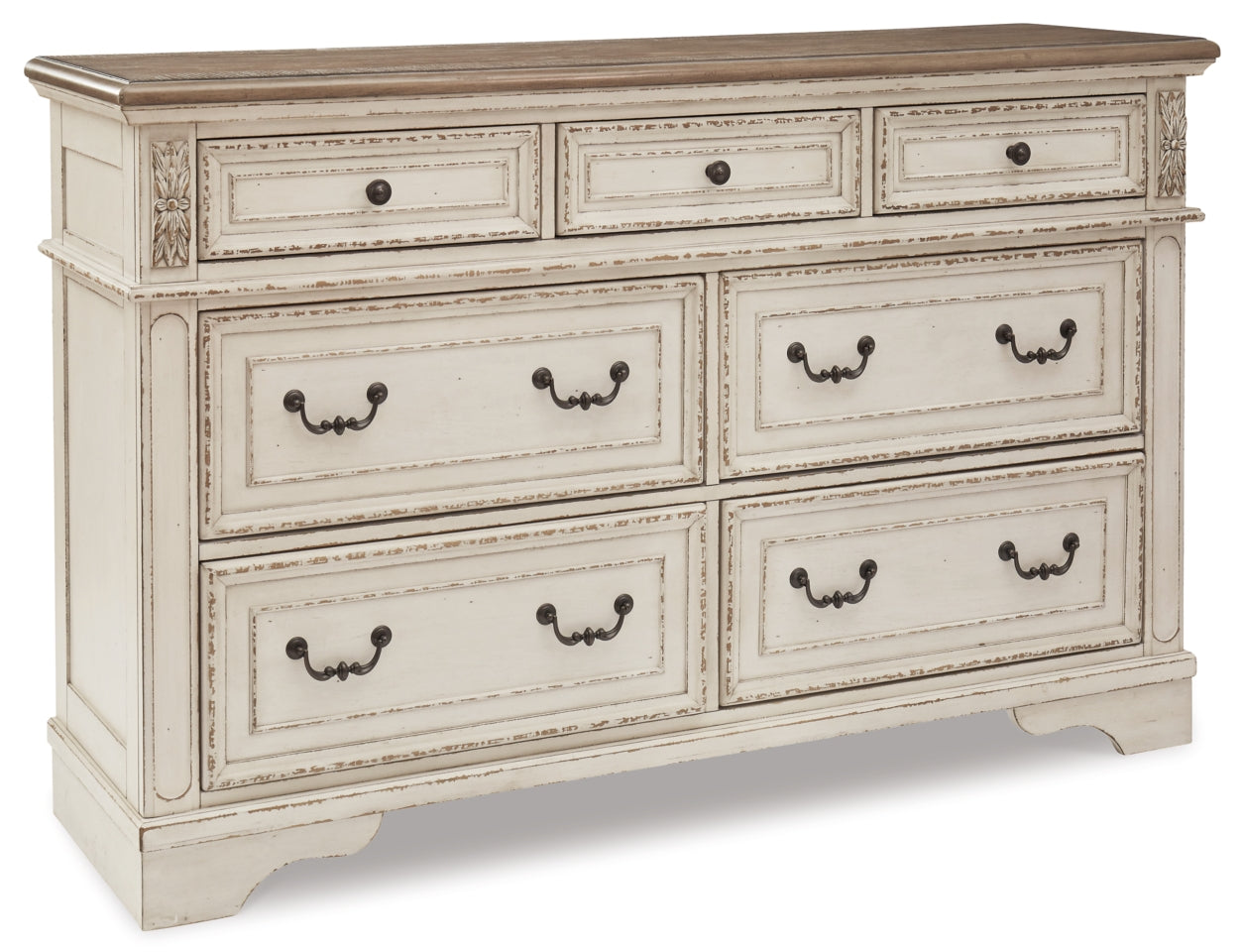 Realyn Twin Panel Bed with Dresser - furniture place usa