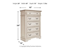 Realyn Chest of Drawers - furniture place usa
